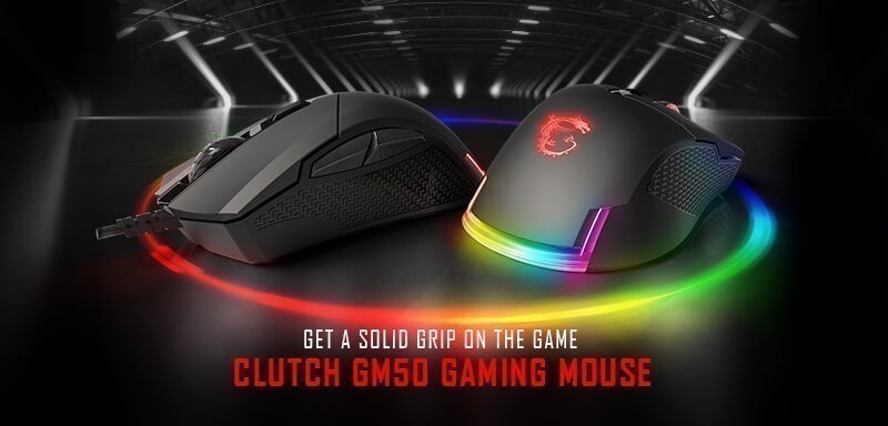 MSI Clutch GM50 RGB Gaming Mouse (CLUTCH GM41 LIGHTWEIGHT)
