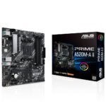 ASUS PRIME A520M-A II 4800MHz(OC) DDR4 Soket AM4 M.2 mATX Anakart
