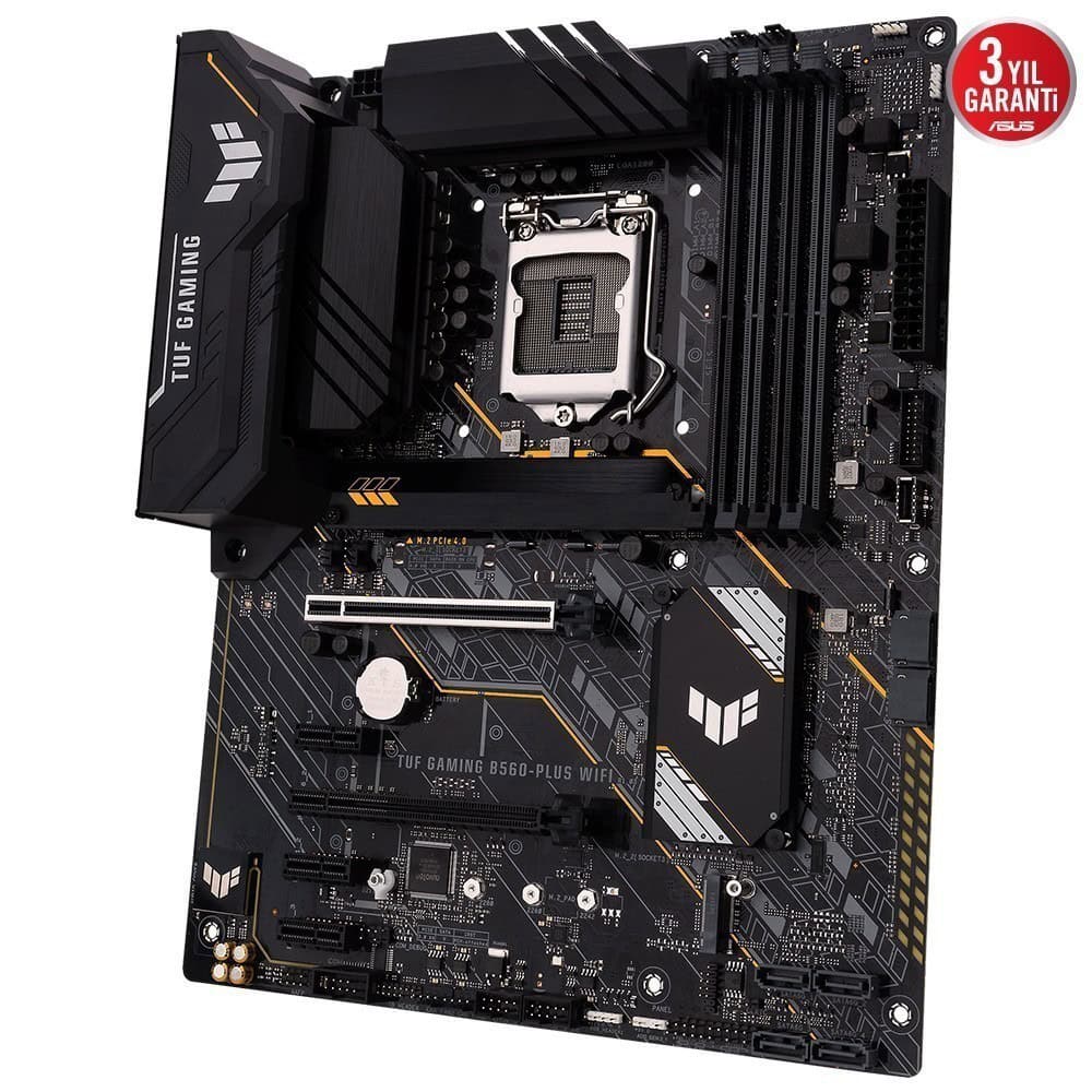ASUS TUF GAMING B560-PLUS WIFI 5000MHz(OC) DDR4 Soket 1200 M.2