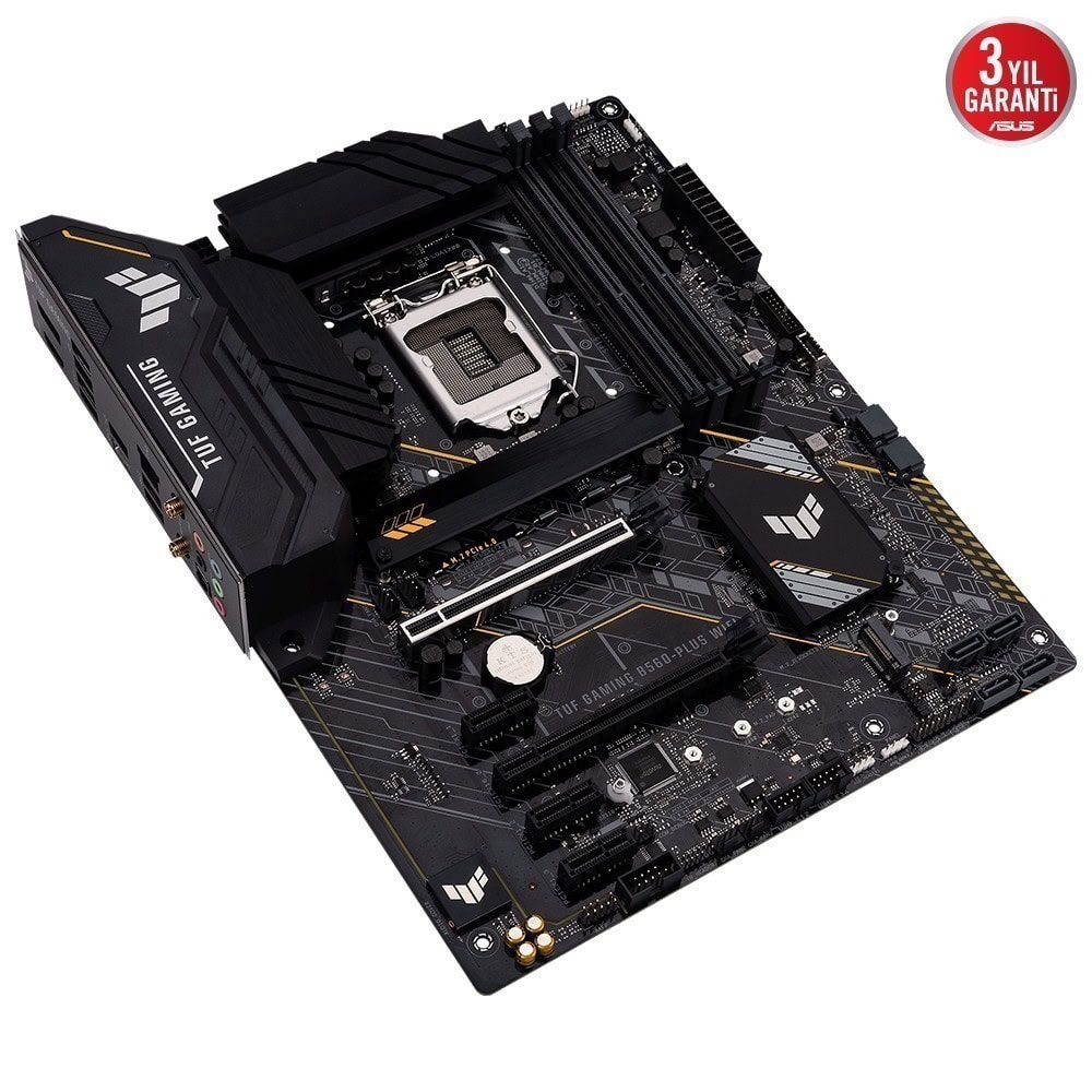 ASUS TUF GAMING B560-PLUS WIFI 5000MHz(OC) DDR4 Soket 1200 M.2