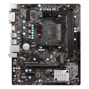 Msi A320m A Pro Max 3200mhzoc Ddr4 Soket Am4 M 2 Matx Anakart 1