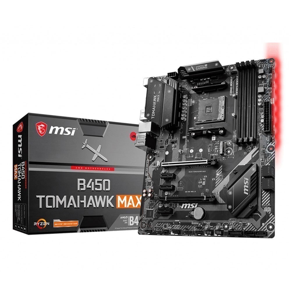 Msi B450 Tomahawk Max 4133mhzoc Ddr4 Soket Am4 M 2 Atx Anakart