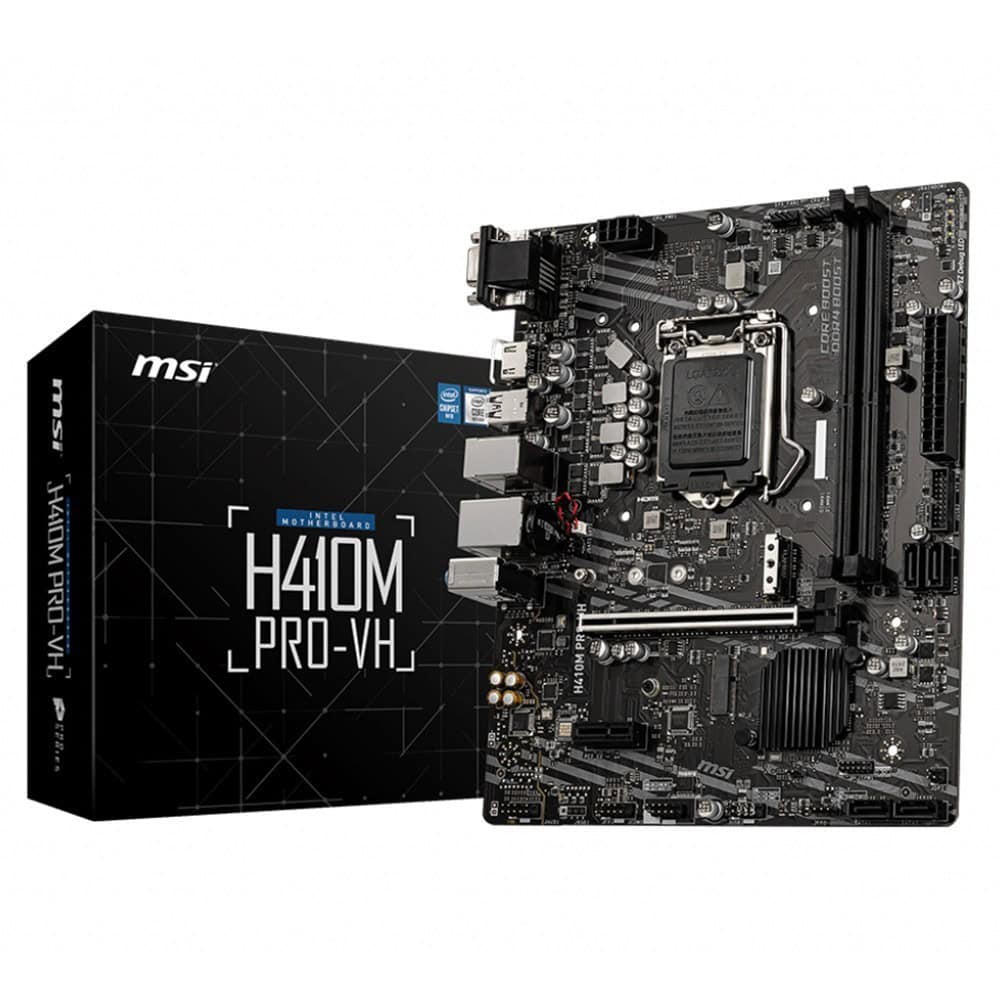 Msi H410m Pro Vh 2933mhz Ddr4 Soket 1200 M 2 Matx Anakart