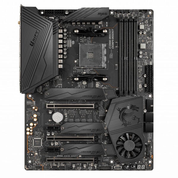 Msi Meg X570 Unify 4600mhzoc Ddr4 Soket Am4 Wi Fi M 2 Atx Anakart 3