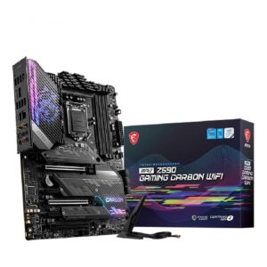 Msi Mpg Z590 Gaming Carbon Wifi 5333mhz Ddr4 Soket 1200 M 2 Atx Anakart