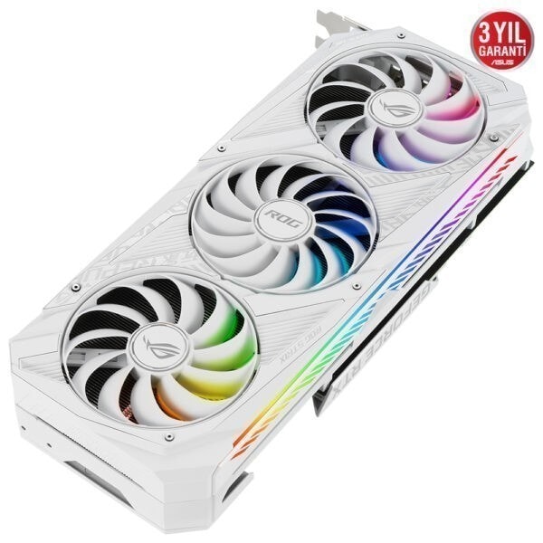 Asus Rog Strix Geforce Rtx 3070 White Edition Oc 8gb Gddr6 256 Bit Ekran Karti 4