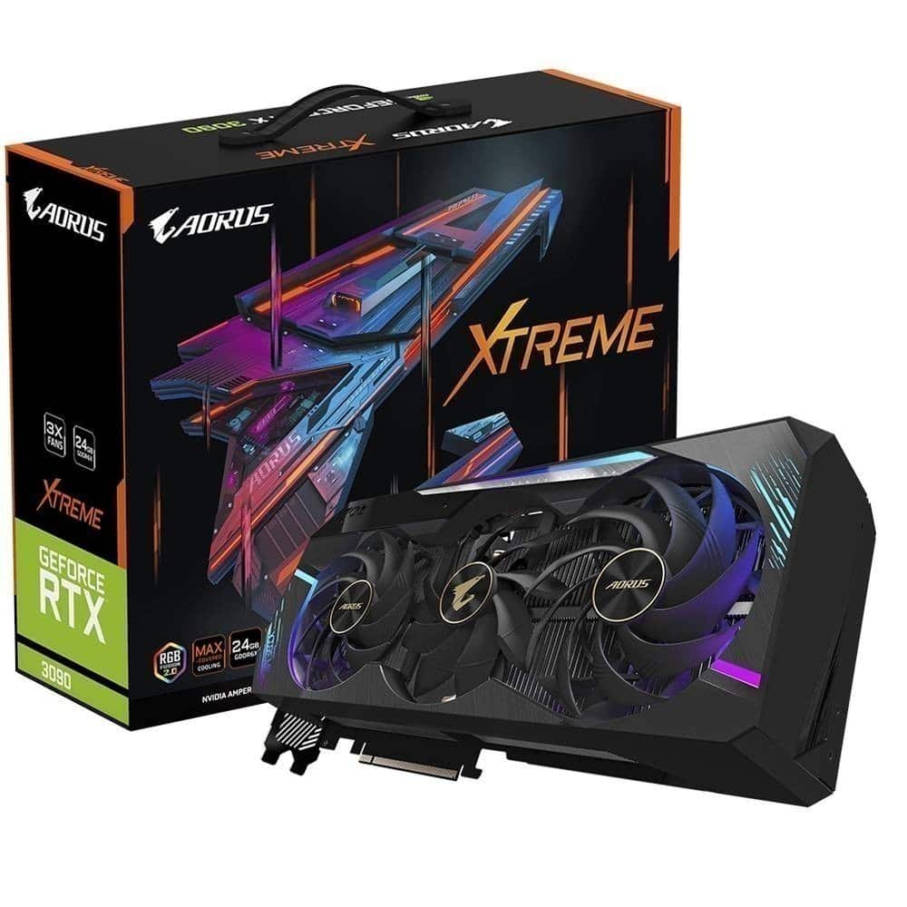 Gigabyte Geforce Rtx 3090 Aorus Xtreme 24gb Gddr6x 384 Bit Ekran Karti