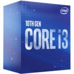 Intel core i3 10105f 3 70ghz 6mb onbellek 4 cekirdek 1200 14nm islemci