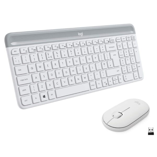 Logitech Mk470 Beyaz Kablosuz Klavye Mouse Seti 920 009436