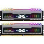 SILICON POWER 16GB (2x8GB) XPOWER Turbine RGB Gri 3200MHz CL16 DDR4 Dual Kit Ram