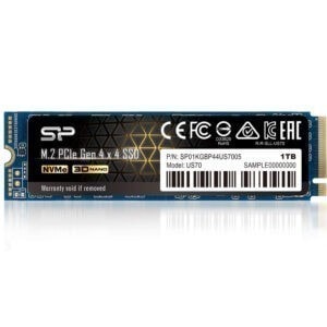 Silicon Power 1tb Us70 Nvme Pcie Gen4x4 M 2 2280 Ssd 5000mb Okuma 4400mb Yazma
