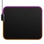 SteelSeries QcK Prism Cloth RGB Gaming Mousepad - Medium (SSMP63825)