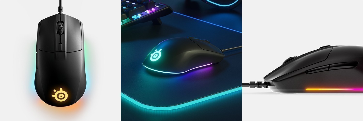 Steelseries Rival 3 Rgb Gaming Mouse 13