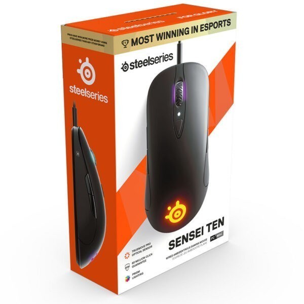Steelseries Sensei Ten Rgb Gaming Mouse 4