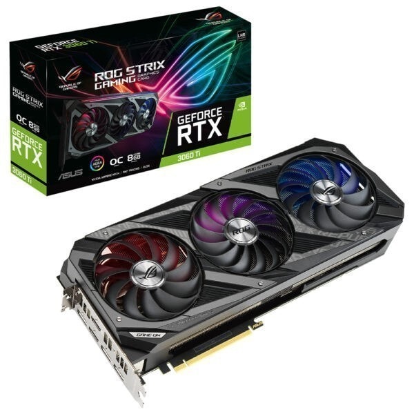 Asus Rog Strix Geforce Rtx 3060 Ti V2 Oc 8gb Gddr6 256 Bit Ekran Karti
