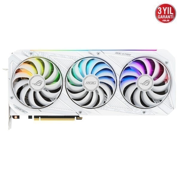 Asus Rog Strix White Edition Geforce Rtx 3090 Oc 24gb Gddr6x 384 Bit Ekran Karti 1