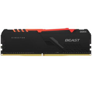 Kingston 16gb 2x8gb Beast Rgb Siyah 3600mhz Cl17 Ddr4 Dual Kit Ram 2