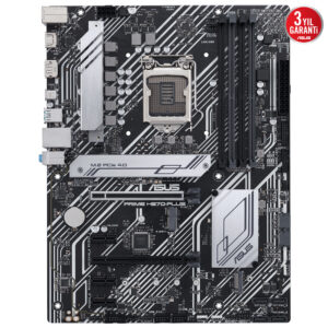 Asus Prime H570 Plus 4600mhzoc Ddr4 Soket 1200 M 2 Hdmi Dp Atx Anakart 1 1