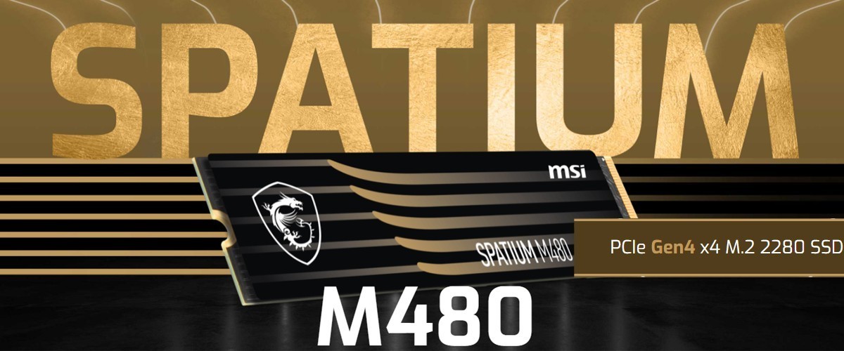MSI 2TB SPATIUM M480 PCIe 4.0 NVMe M.2 SSD (7000MB Okuma / 6850MB Yazma)
