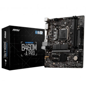 Msi B460m A Pro 2933mhz Ddr4 Soket 1200 M 2 Hdmi Dvi Matx Anakart