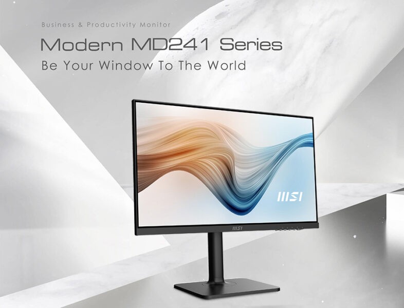 MSI 23.8" MODERN MD241P 75Hz 5ms HDMI USB-C IPS FHD Anti Glare Monitör