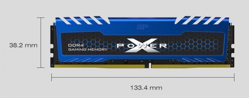 Silicon Power 16GB (2x8GB) XPOWER Turbine Mavi 3200MHz CL16 DDR4 Dual Kit Ram