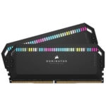 Corsair 32GB (2x16GB) Dominator Platinum RGB Siyah 5200MHz CL38 DDR5 Dual Kit Ram
