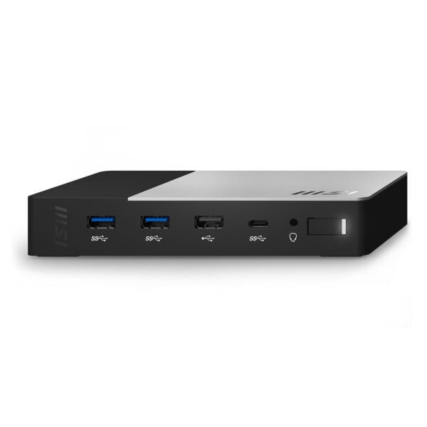 Yüksek performanslı mini PC bağlantı noktaları ve portlar, oyun ve ofis kullanımı için uygun, kompakt ve şık tasarım.