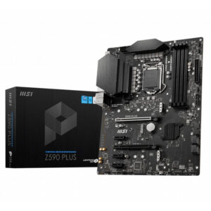 Msi Z590 Plus 5333mhzoc Ddr4 Soket 1200 M 2 Hdmi Dp Vga Atx Anakart