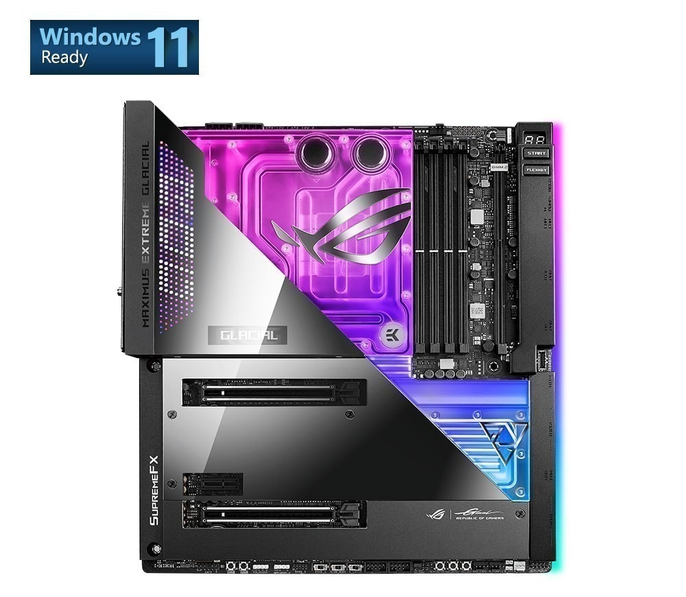 ROG MAXIMUS Z690 EXTREME GLACIAL ROG MAXIMUS Z690 EXTREME GLACIAL
