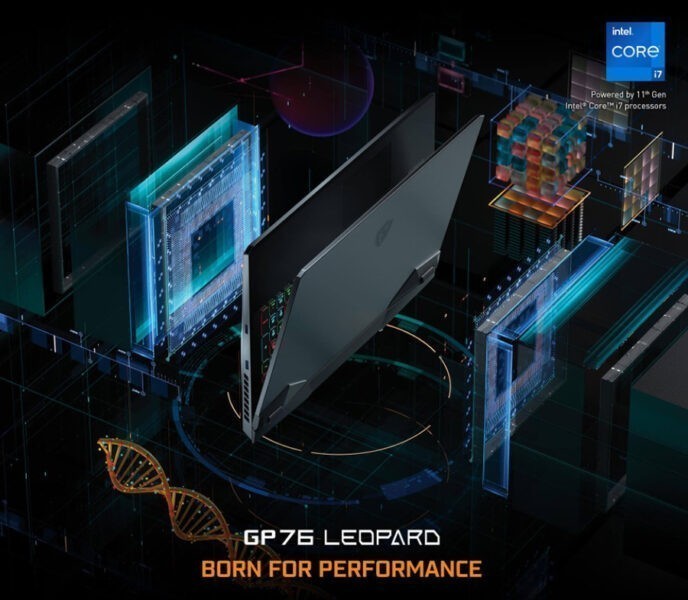 MSI GP76 Leopard 11UH-1007XTR i7-11800H / RTX3080 16GB / 16GB RAM / 1TB SSD / 17.3 FHD 144Hz Notebook