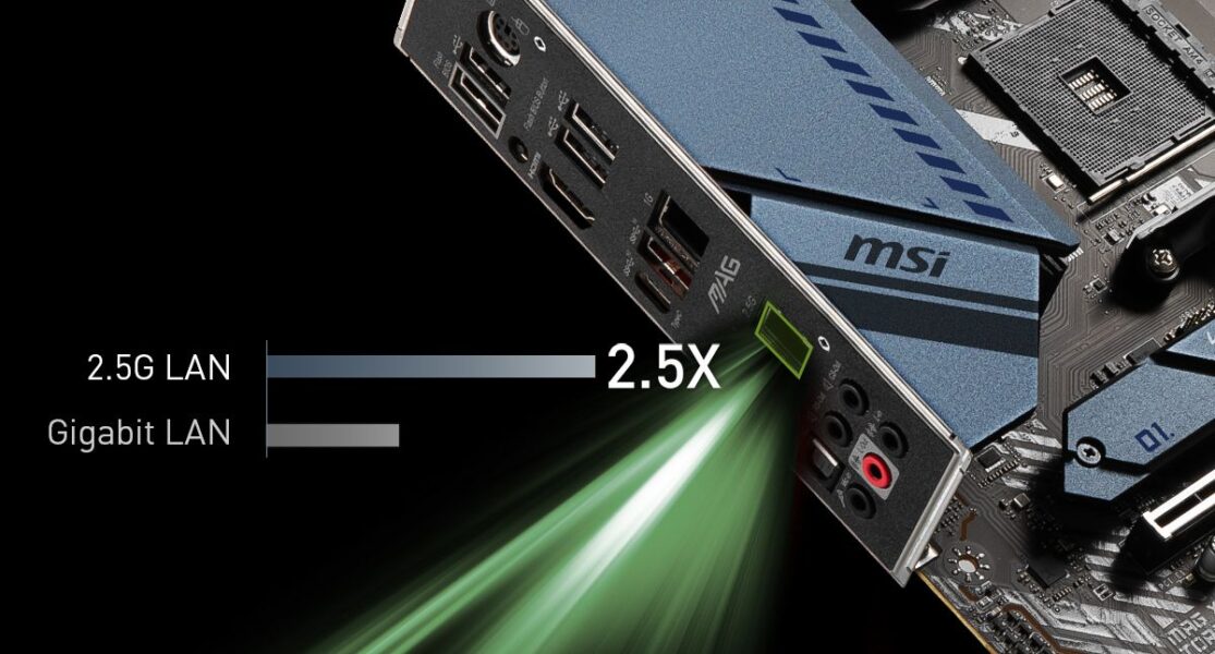 MSI MAG X570S TORPEDO MAX DUAL LAN WITH 2.5G LAN