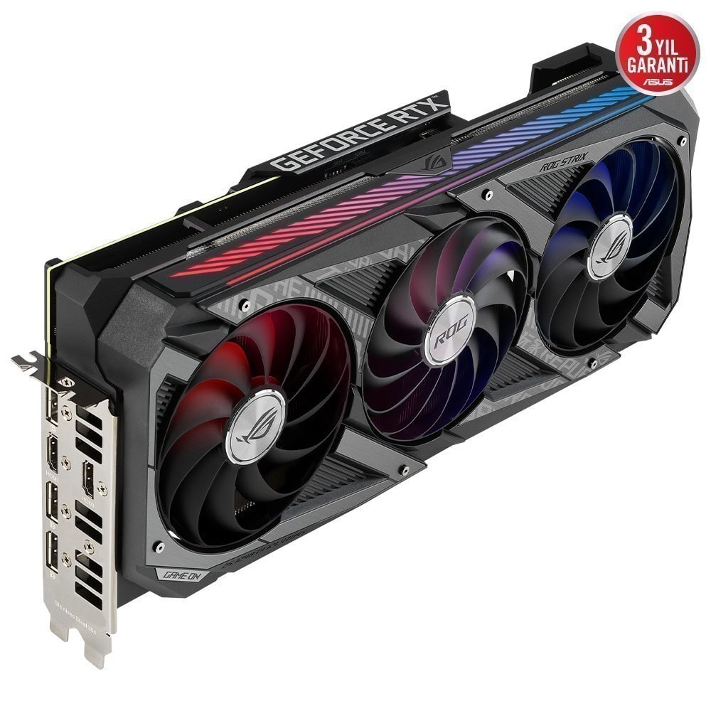 ASUS ROG STRIX GeForce RTX 3070 V2 8GB GDDR6 256 Bit Ekran Kartı