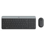 Logitech MK470 Siyah İnce Türkçe Kablosuz Klavye Mouse Seti (920-009435)