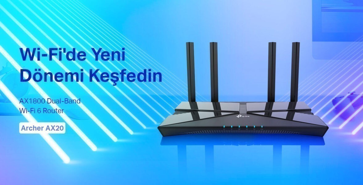 TP-LINK ARCHER AX20 AX1800 Dual-Band Wi-Fi 6 Router