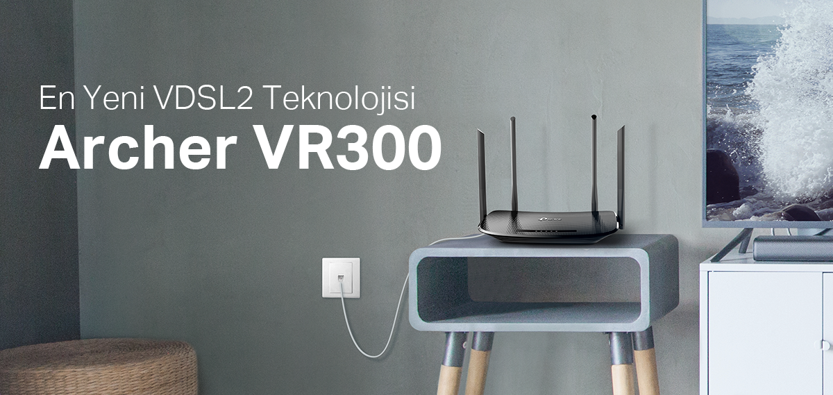 TP-LINK ARCHER VR300 AC1200 Wireless VDSL/ADSL Modem Router