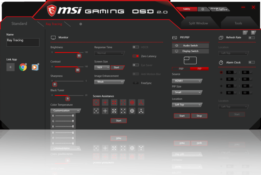 MSI 31.5" OPTIX MAG321CURV 60Hz 4ms HDR VA UHD Curved Gaming Monitör