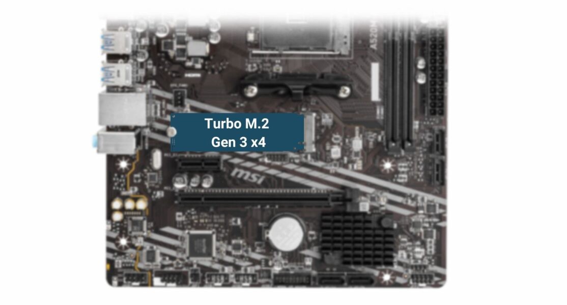 MSI A520M-A PRO 4600MHz(OC) DDR4 Soket AM4 M.2 mATX Anakart