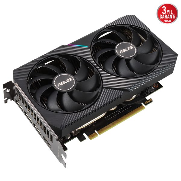 Asus Dual Geforce Rtx 3050 Oc 8gb Gddr6 128bit Ekran Karti Y2