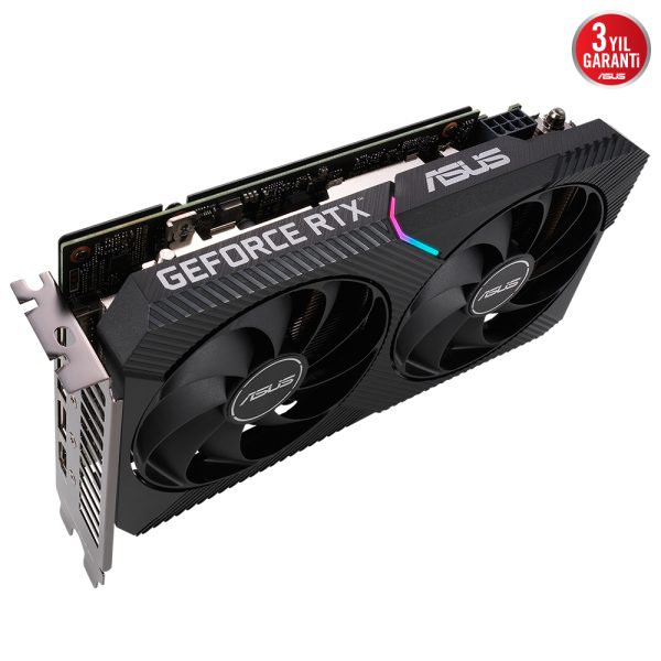 Asus Dual Geforce Rtx 3050 Oc 8gb Gddr6 128bit Ekran Karti Y4