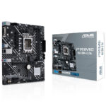 ASUS PRIME H610M-E D4 Intel H610 LGA1700 DDR4 3200 DP HDMI VGA Çift M2 USB3.2 mATX Anakart