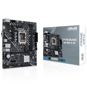 Asus Prime H610m K D4 Intel H610 Lga1700 Ddr4 3200 Dp Hdmi M2 Usb3 2 Matx Anakart Y