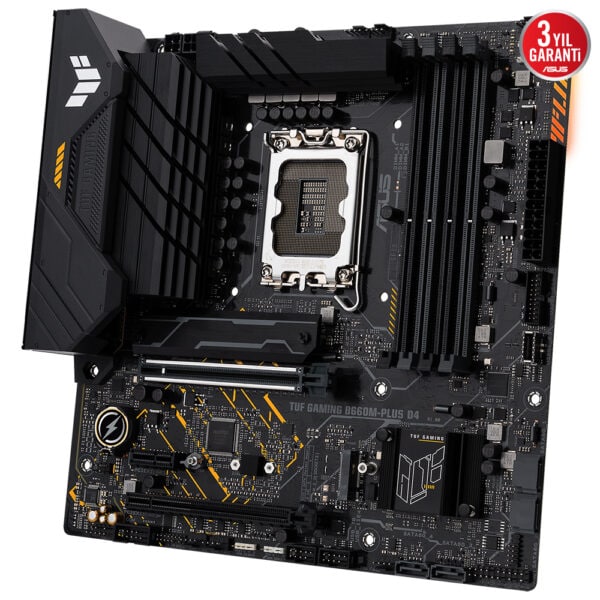 Asus Tuf Gaming B660m Plus D4 5333mhzoc Ddr4 Soket 1700 M 2 Hdmi Dp Matx Anakart 3