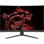 MSI 32" OPTIX G32CQ4 165Hz 1ms VA  WQHD FreeSync Premium Curved Gaming Monitör