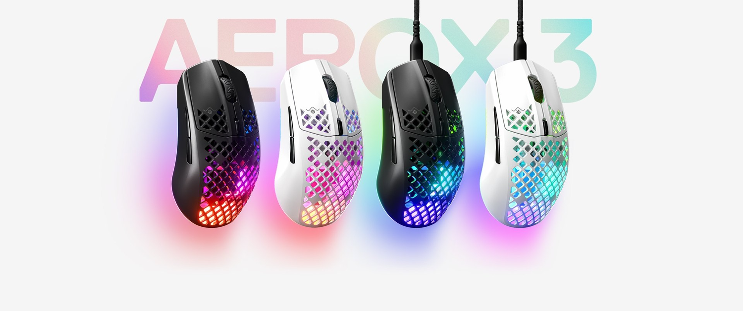 Steelseries Aerox 3 2022 Rgb Kablolu Onyx Gaming Mouse 1 8
