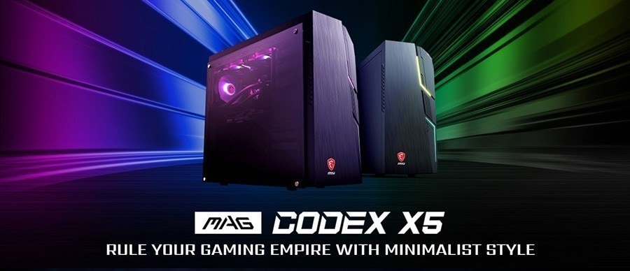 MSI MAG CODEX X5 11TE-424EU I9-11900KF 32GB DDR4 2TB SSD RTX3080 GDDR6X 10GB W10 Siyah Gaming Bilgisayar