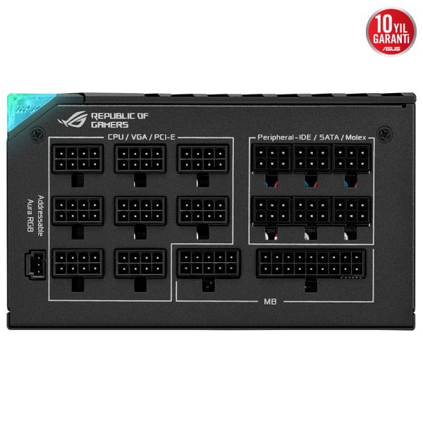 Asus Thor 1000p2 Gaming 80 Platinum Full Moduler 135mm Fanli Atx Psu Y8
