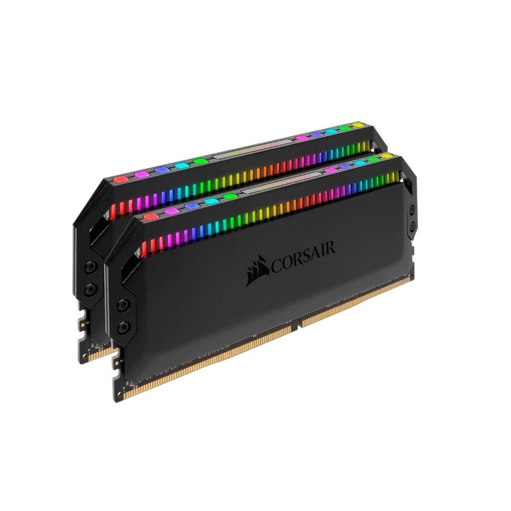 CORSAIR 16GB (2x8GB) Dominator Platinum RGB Siyah DDR4 3600MHz