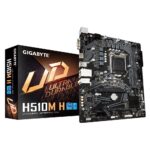 GIGABYTE H510M H 3200MHz(OC) DDR4 Soket 1200 M.2 VGA HDMI mATX Anakart