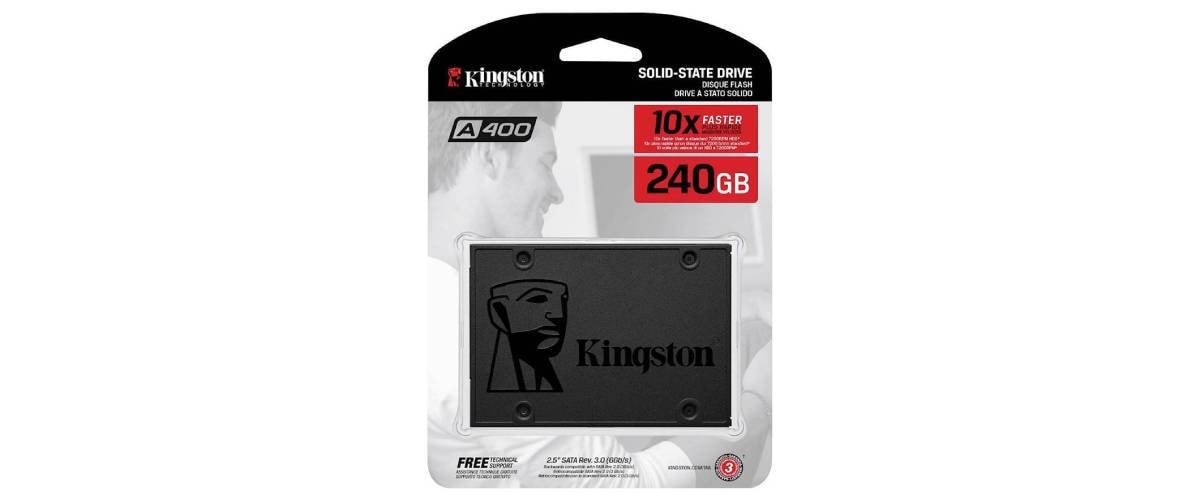 Kingston 240GB A400 SA400S37/240G SATA 3.0 2.5 SSD (Okuma 500MB / Yazma 350MB)